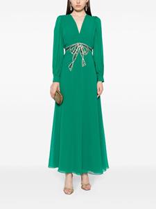 Sachin & Babi Ramsey sequin-embellished gown - Groen