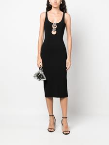 Blumarine Metallic jurk - Zwart