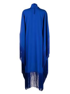 Taller Marmo Midi-jurk met sjaaldetail - Blauw