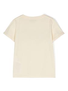 Gucci Kids logo-print cotton T-shirt - Beige