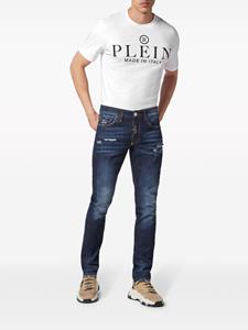 Philipp Plein distressed-effect skinny jeans - Blauw