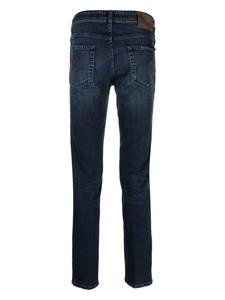 Barba Jeans met logopatch - Blauw