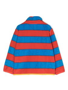 Stella McCartney Kids striped colour-block jacket - Groen