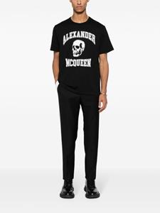 Alexander McQueen striped tailored trousers - Zwart