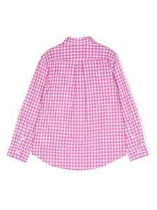 Ralph Lauren Kids Shirt met gingham ruit - Roze