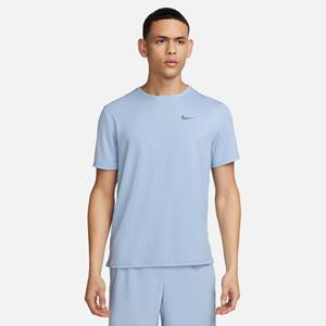 Nike Hardloopshirt Dri-FIT UV Miller - Blauw/Zilver