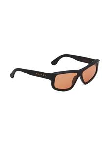 Marni Eyewear Annapuma Circuit rectangle-frame sunglasses - Zwart