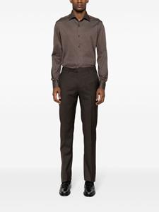 Corneliani tailored tapered-leg torusers - Bruin