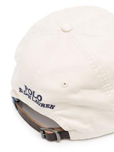 Polo Ralph Lauren logo-embroidered baseball cap - Wit
