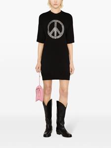 MOSCHINO JEANS Mini-jurk met print - Zwart