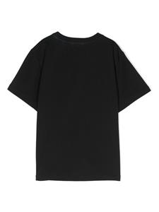 Moschino Kids T-shirt met teddybeer-patroon - Zwart