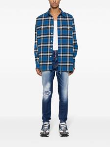 Dsquared2 Cool Guy distressed slim-leg jeans - Blauw