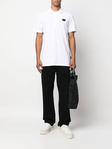 Philipp Plein Poloshirt met logoplakkaat - Wit