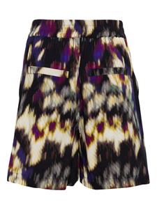 MARANT Vataya abstract-print shorts - Paars