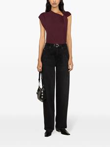 ISABEL MARANT Joanny high-rise jeans - Zwart