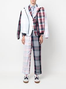 Thom Browne Broek met patchwork - Rood