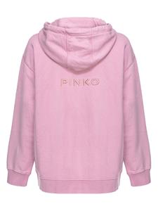 PINKO Hoodie met borduurwerk - Roze
