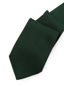 FURSAC patterned-jacquard silk tie - Groen