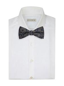 ETRO jacquard silk-blend bow tie - Zwart