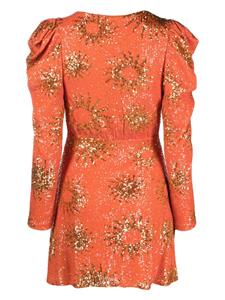 FARM Rio Sunny Mood sequinned minidress - Oranje