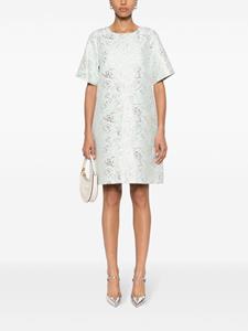 P.A.R.O.S.H. brocade-effect patterned-jacquard dress - Groen