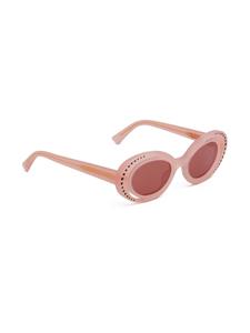 Marni Zion Canyon oval-frame sunglasses - Roze