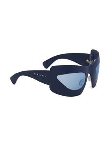 Marni Karakum square-frame sunglasses - Blauw
