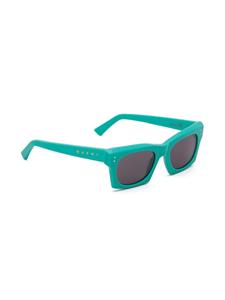 Marni Edku square-frame sunglasses - Groen
