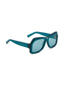 Marni Tiznit oversize-frame sunglasses - Groen