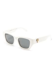 Palm Angels Murray square-frame sunglasses - Wit