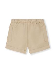 Bonpoint Nateo katoenen shorts - Beige