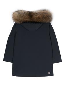 Colmar Kids faux fur-trimmed hood padded jacket - Blauw