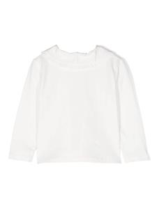 Knot Jolie stretch-cotton blouse - Wit