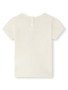 Bonpoint T-shirt met fruitprint - Wit