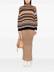 Missoni patterned-intarsia knit tube skirt - Bruin