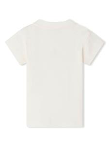 Bonpoint Katoenen T-shirt met logoprint - Wit