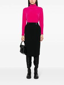 Roberto Ricci Designs Winter wraparound-style pencil skirt - Zwart