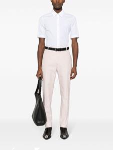 Alexander McQueen cotton tailored trousers - Roze
