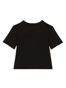 Dolce & Gabbana Kids logo-print cotton T-shirt - Zwart