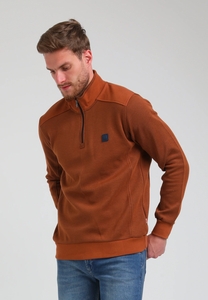 Gabbiano Heren sweater 774272 410 copper