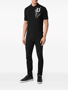 Philipp Plein Katoenen poloshirt - Zwart