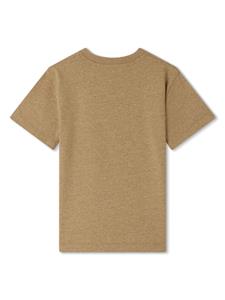 Bonpoint T-shirt met logoprint - Beige