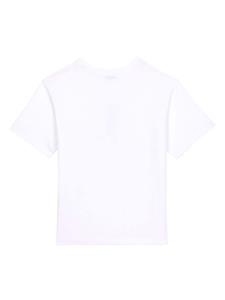 Dolce & Gabbana Kids DG anchor-print cotton T-shirt - Wit