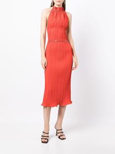 Dion Lee Midi-jurk met kettingdetail - Rood