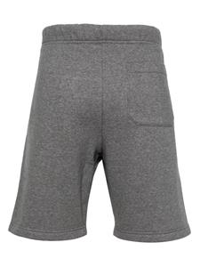 Carhartt logo-embroidered elasticated-waist shorts - Grijs