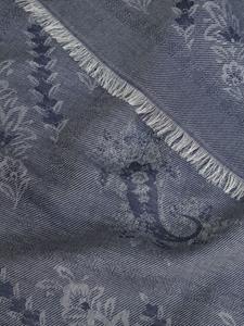 ETRO jacquard cotton-cashmere scarf - Grijs