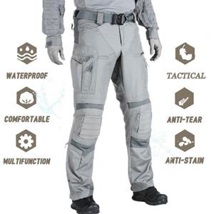 Kidmall Aankomst tactische broek met knie pad militaire Amerikaanse leger cargo broek werkbroek combat broek paintball multi zakken tactische kleding