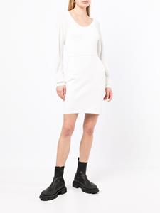 Dion Lee Mini-jurk met vlakken - Wit