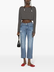 Levi's 501 high-rise cropped jeans - Blauw