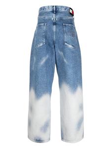 Tommy Jeans ombré-effect wide-leg jeans - Blauw
